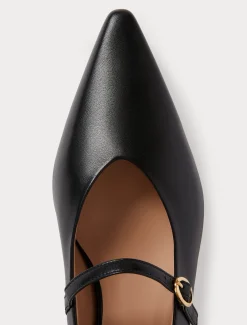 Marina Rinaldi Ballerines en cuir NOIR Discount