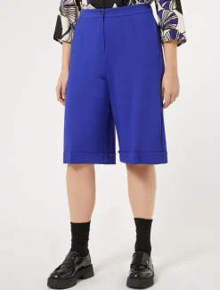 Marina Rinaldi Bermuda en jersey au point Milano VIOLET Best