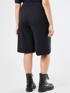 Marina Rinaldi Bermuda en jersey au point Milano BLEUMARINE Online
