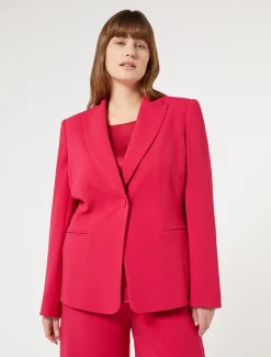 Marina Rinaldi Blazer en jersey stretch FUCHSIA New