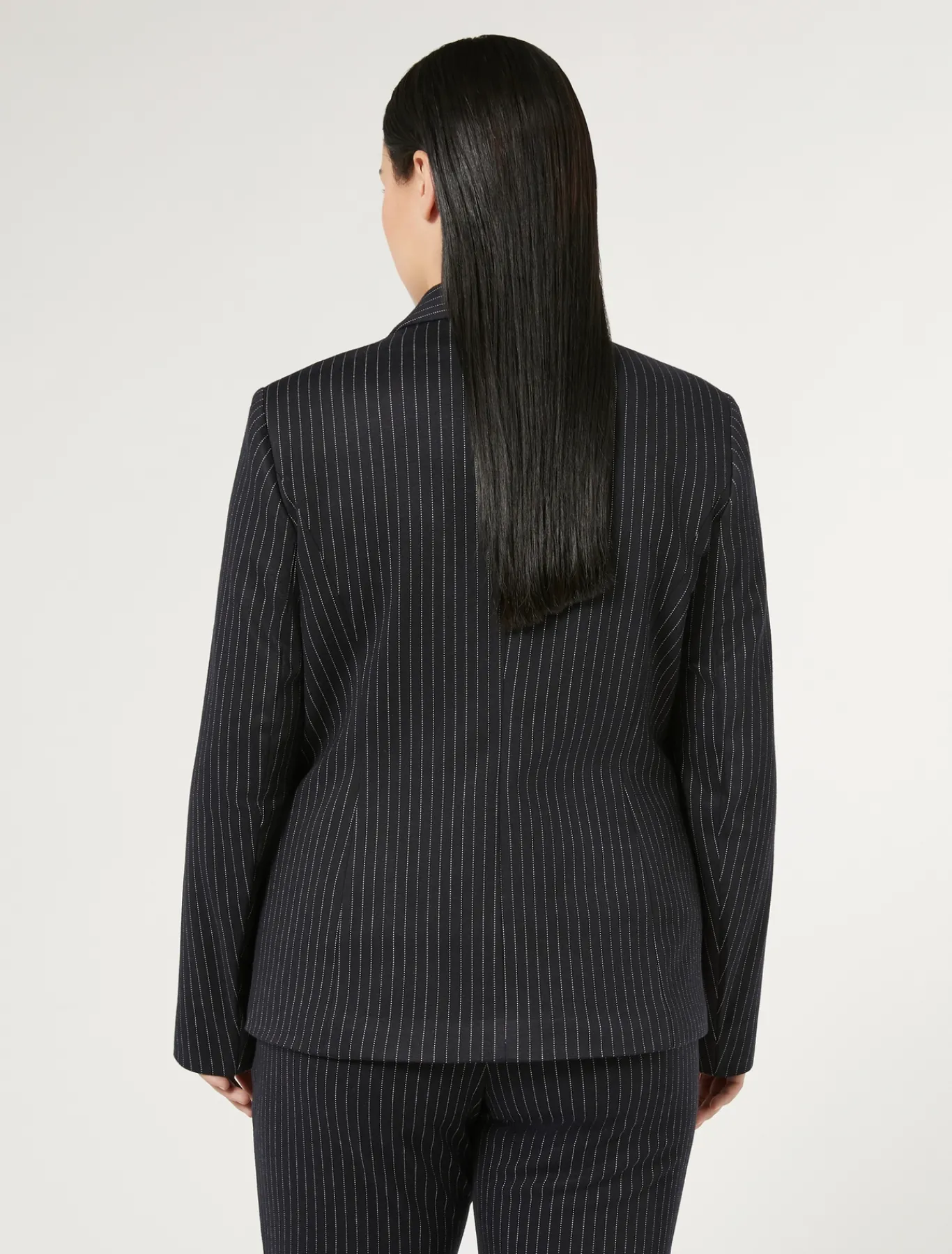 Marina Rinaldi Blazer en tissu point Milano BLEUMARINE Sale