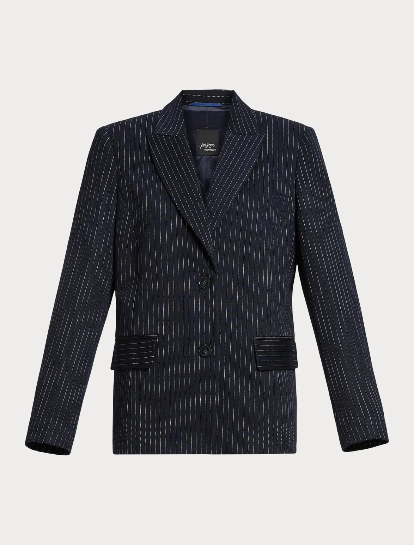 Marina Rinaldi Blazer en tissu point Milano BLEUMARINE Sale