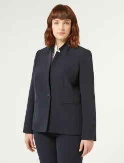 Marina Rinaldi Blazer en tissu technique BLEUNUIT Clearance