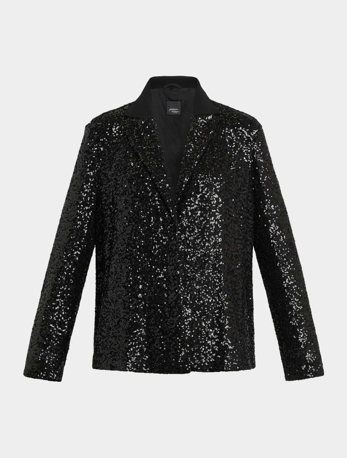 Marina Rinaldi Blazer en tissu technique et paillettes NOIR Online