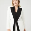 Marina Rinaldi Blazer en triacétate BLANC Clearance