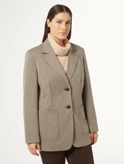 Marina Rinaldi Blazer jacquard BRUNFONCE Hot