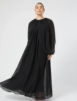 Marina Rinaldi Boléro en georgette NOIR Outlet