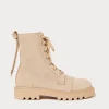 Marina Rinaldi Boots en cuir suédé BEIGE Sale