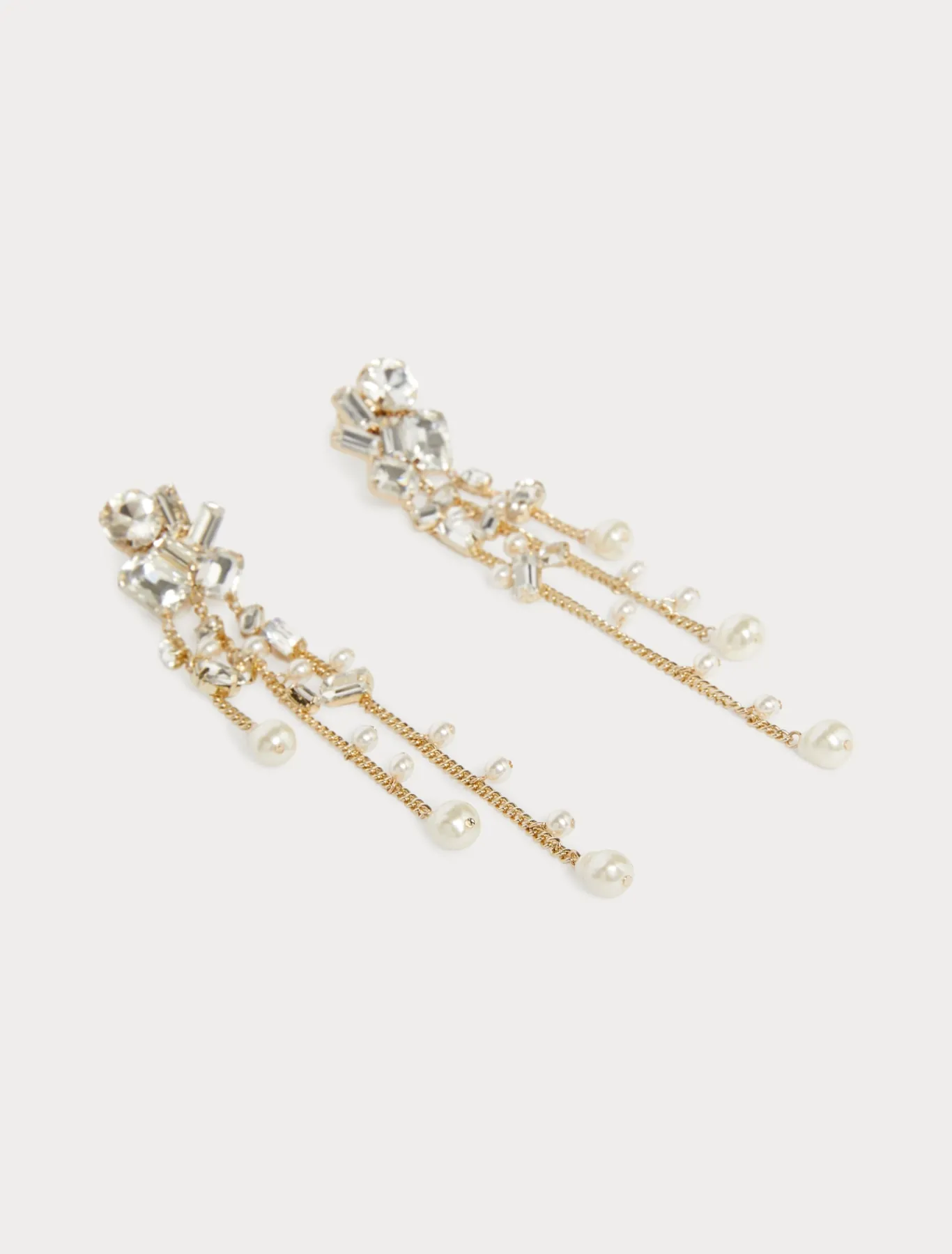 Marina Rinaldi Boucles d’oreilles chandelier CRISTALBLANC Outlet
