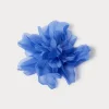 Marina Rinaldi Broche à fleur en organza BLEUET Sale