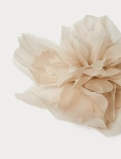 Marina Rinaldi Broche à fleur en organza BEIGE Best