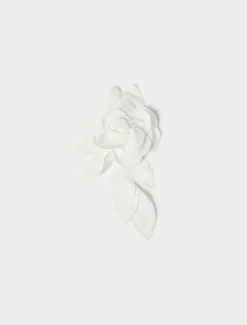Marina Rinaldi Broche avec fleur BLANC Online