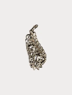 Marina Rinaldi Broche avec strass NOIR Hot