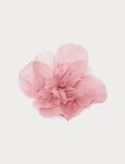 Marina Rinaldi Broche en organza de soie ROSE Sale
