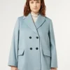 Marina Rinaldi Caban en drap de laine BLEUNUANCE' Outlet