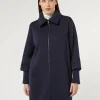 Marina Rinaldi Caban en jersey BLEUNUIT New