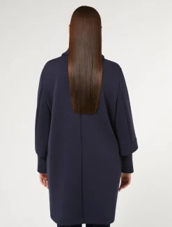 Marina Rinaldi Caban en jersey BLEUNUIT New
