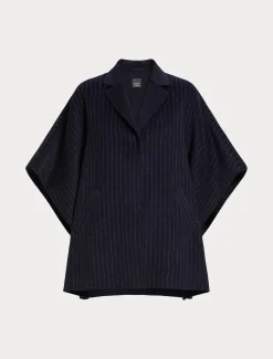 Marina Rinaldi Cape en double laine BLEUMARINE Outlet