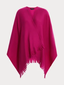 Marina Rinaldi Cape en laine CYCLAMEN Sale