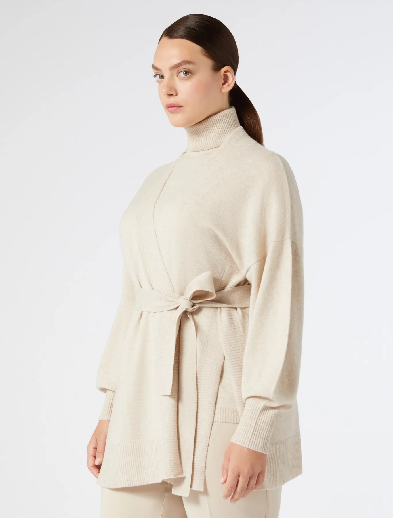 Marina Rinaldi Cardigan en cachemire BEIGE Discount