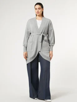 Marina Rinaldi Cardigan en cachemire GRISMOYEN Clearance