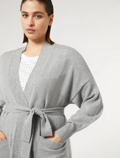 Marina Rinaldi Cardigan en cachemire GRISMOYEN Clearance