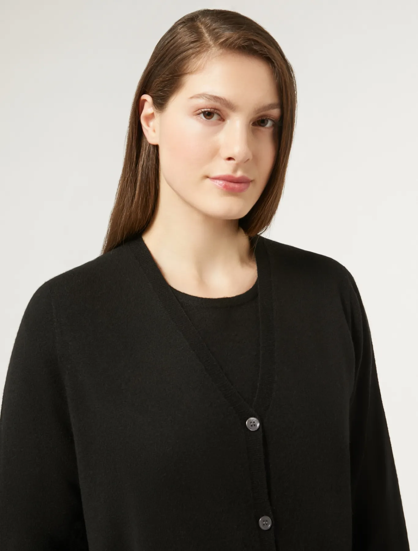 Marina Rinaldi Cardigan en cachemire NOIR Sale