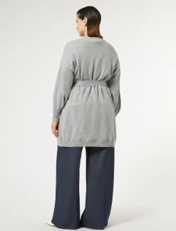 Marina Rinaldi Cardigan en cachemire GRISMOYEN Clearance
