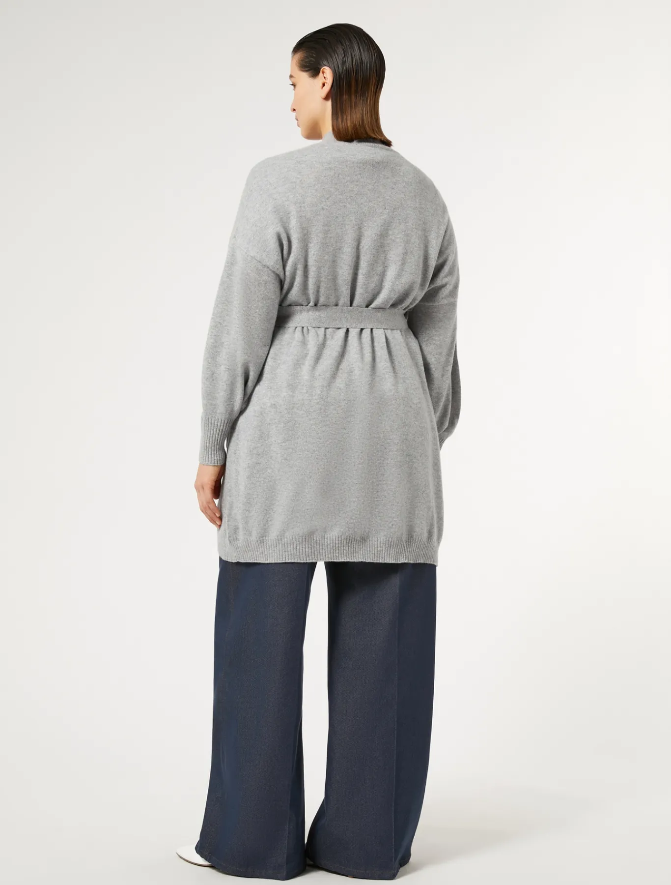 Marina Rinaldi Cardigan en cachemire GRISMOYEN Clearance