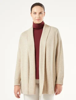 Marina Rinaldi Cardigan en cachemire mélangé BEIGE Hot