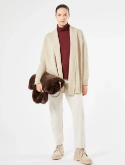 Marina Rinaldi Cardigan en cachemire mélangé BEIGE Hot