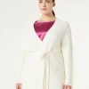 Marina Rinaldi Cardigan en coton BLANC Fashion