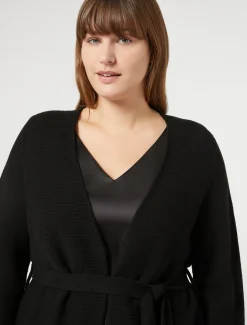 Marina Rinaldi Cardigan en coton NOIR Hot