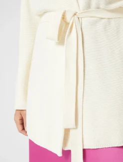 Marina Rinaldi Cardigan en coton BLANC Fashion