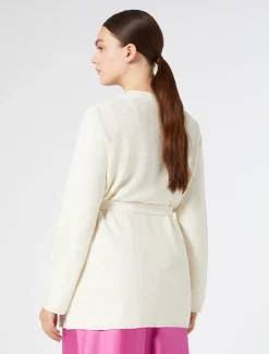 Marina Rinaldi Cardigan en coton BLANC Fashion