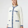 Marina Rinaldi Cardigan en coton modal IVOIRE Fashion