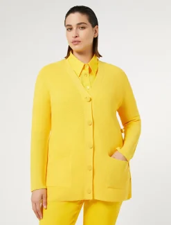 Marina Rinaldi Cardigan en crêpe de coton SOLEIL Best