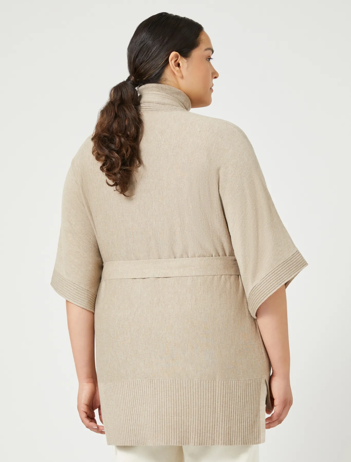 Marina Rinaldi Cardigan en fil de viscose BEIGE Online