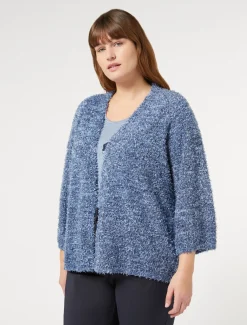 Marina Rinaldi Cardigan en fil lurex AZURE Outlet