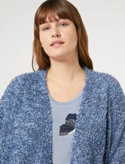 Marina Rinaldi Cardigan en fil lurex AZURE Outlet
