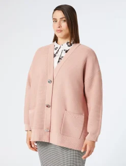 Marina Rinaldi Cardigan en fil néoprène NUDO Online