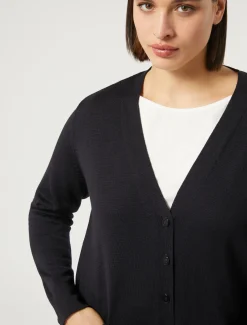Marina Rinaldi Cardigan en laine BLEUNUIT Sale