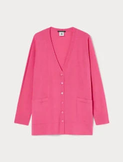 Marina Rinaldi Cardigan en laine FUCHSIA Fashion