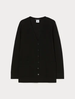 Marina Rinaldi Cardigan en laine NOIR Clearance