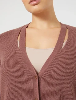 Marina Rinaldi Cardigan en laine et cachemire ROUILLE Fashion