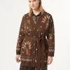 Marina Rinaldi Cardigan en laine mélangée BRUN Clearance