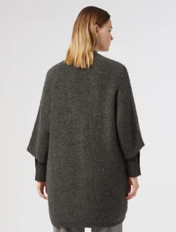 Marina Rinaldi Cardigan en laine mélangée GRISMOYEN Sale