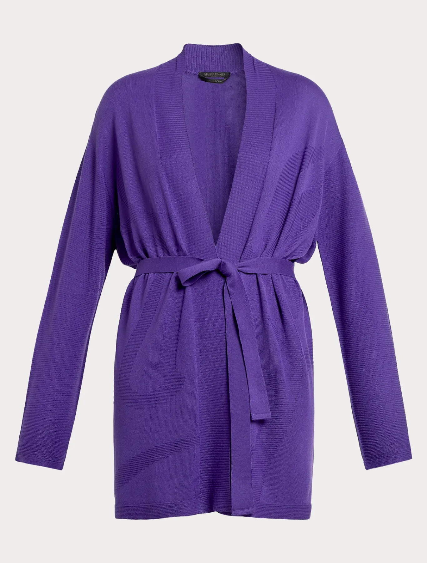 Marina Rinaldi Cardigan en laine mélangée VIOLET Hot