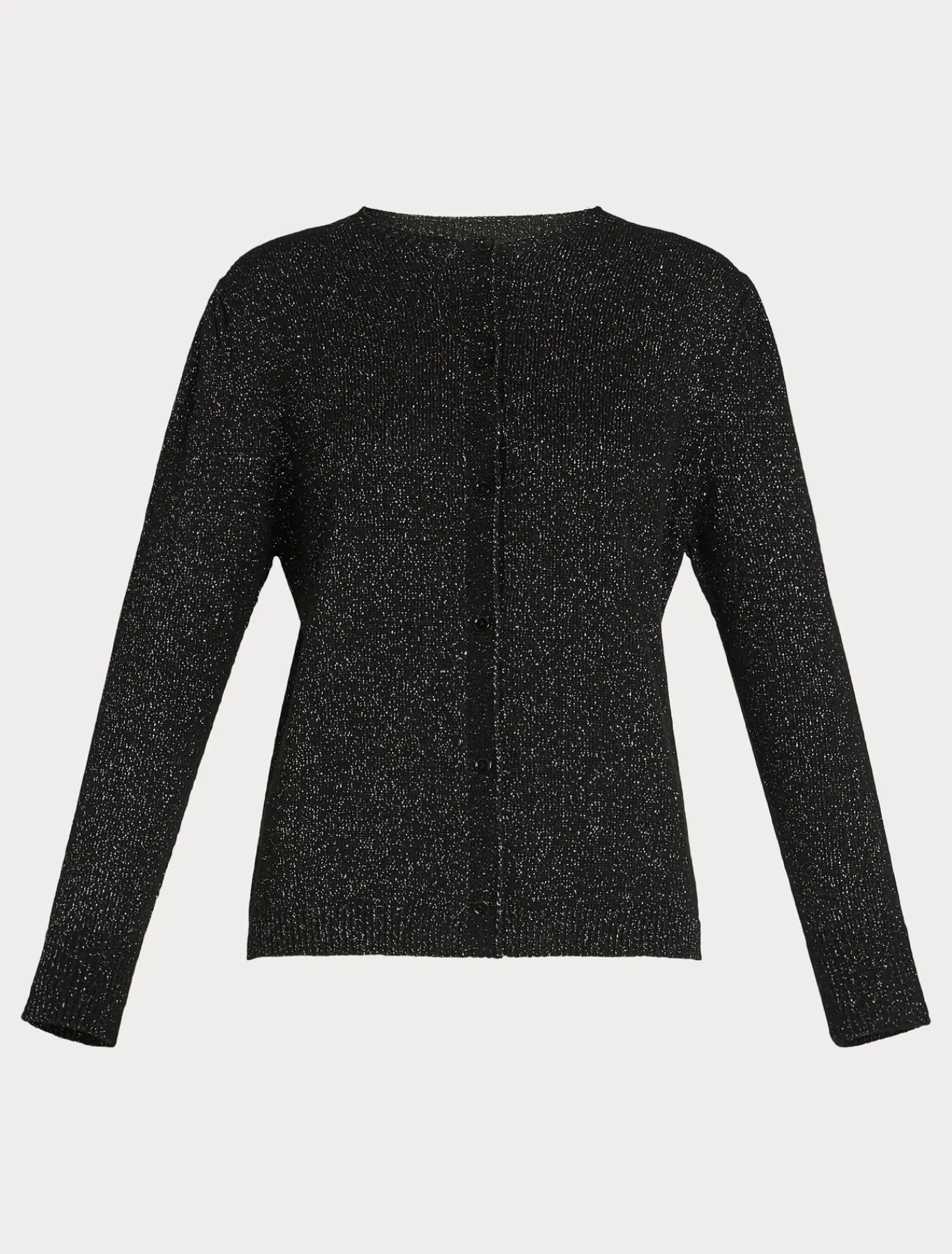 Marina Rinaldi Cardigan en mélange de laine et lurex NOIR Clearance