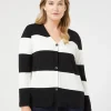 Marina Rinaldi Cardigan en viscose stretch NOIR Best